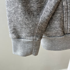 1970s Gray Pull Over Hoodie - An Actual Dream