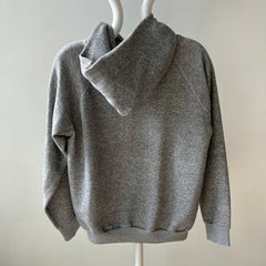 1970s Gray Pull Over Hoodie - An Actual Dream