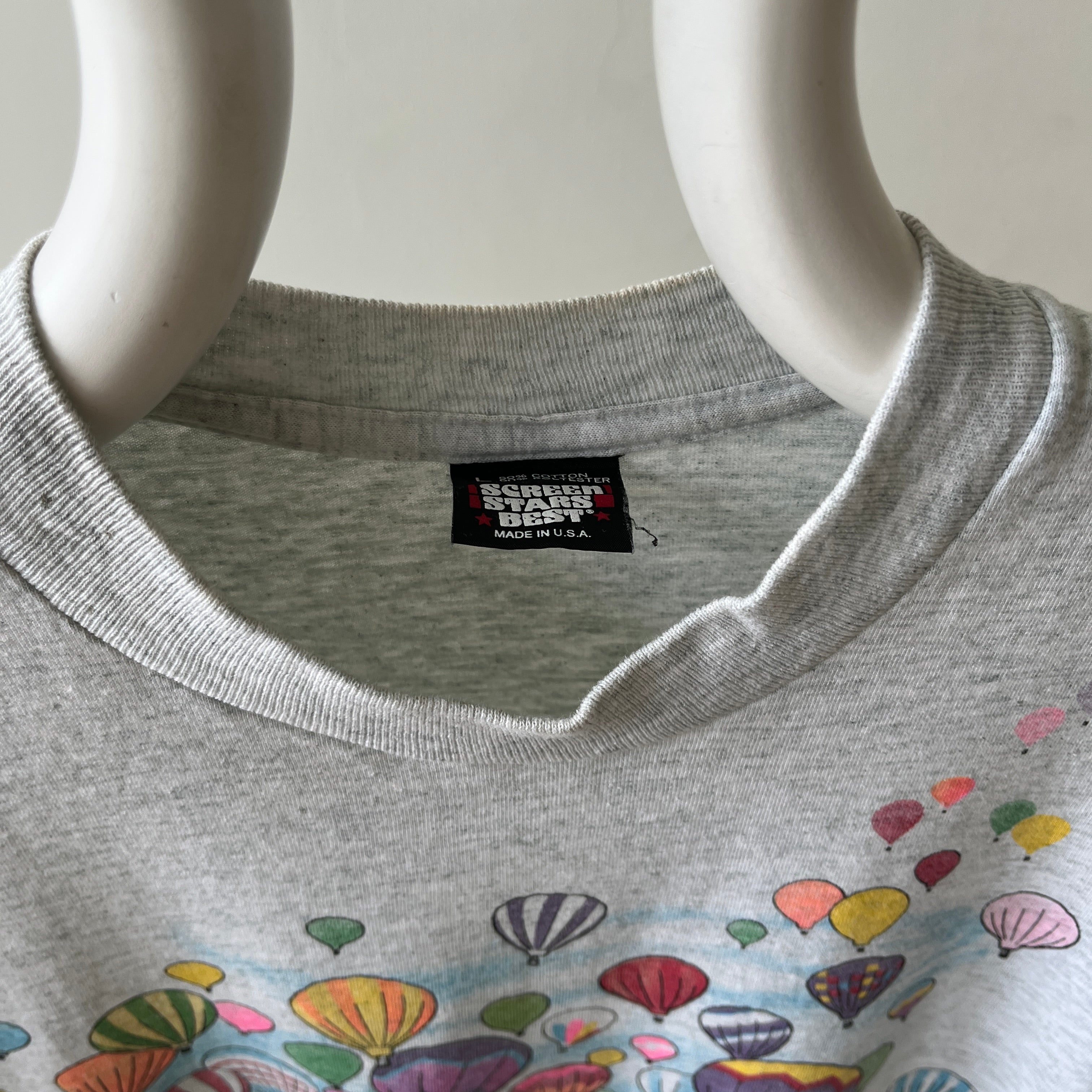 1991 Albuquerque International Balloon Fiesta 20th Anniversary T Shirt