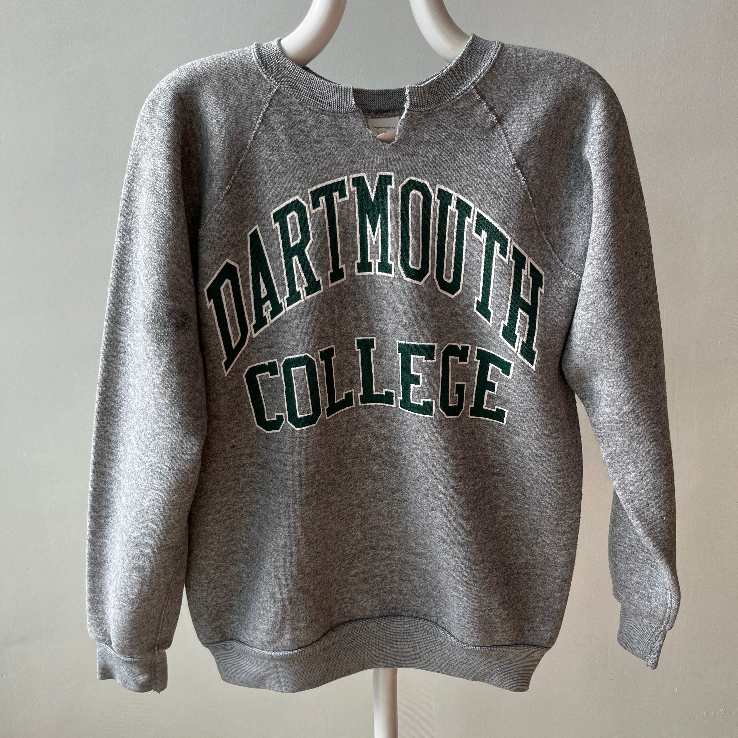 1970/80s Dartmouth College Sweatshirt by Discus (Earlier Tag)