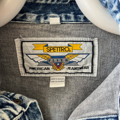 1980s Acid Wash Denim Jacket