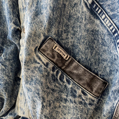 1980s Acid Wash Denim Jacket