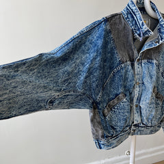 1980s Acid Wash Denim Jacket