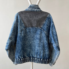 1980s Acid Wash Denim Jacket