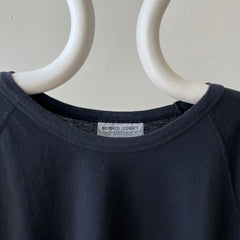 1980s Blank Black Ringer T-Shirt