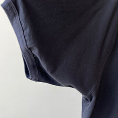 1980s Blank Black Ringer T-Shirt