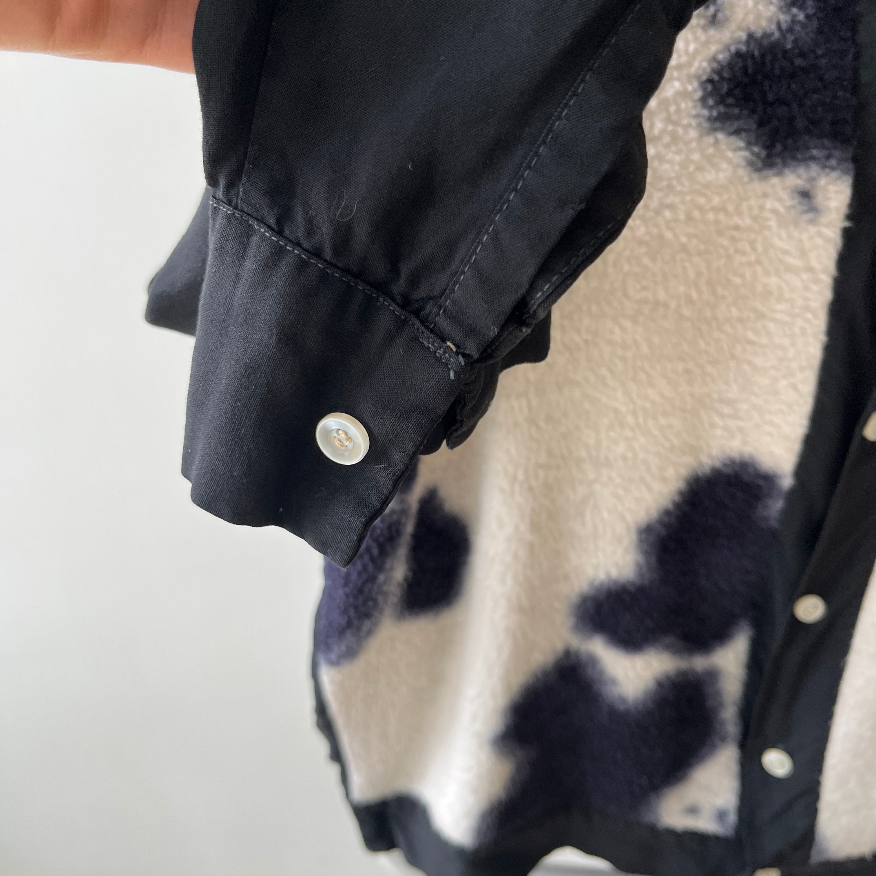 1950s Rockabilly Fleece Button Up Shirt - !!!!!! Supreme Copied this Design
