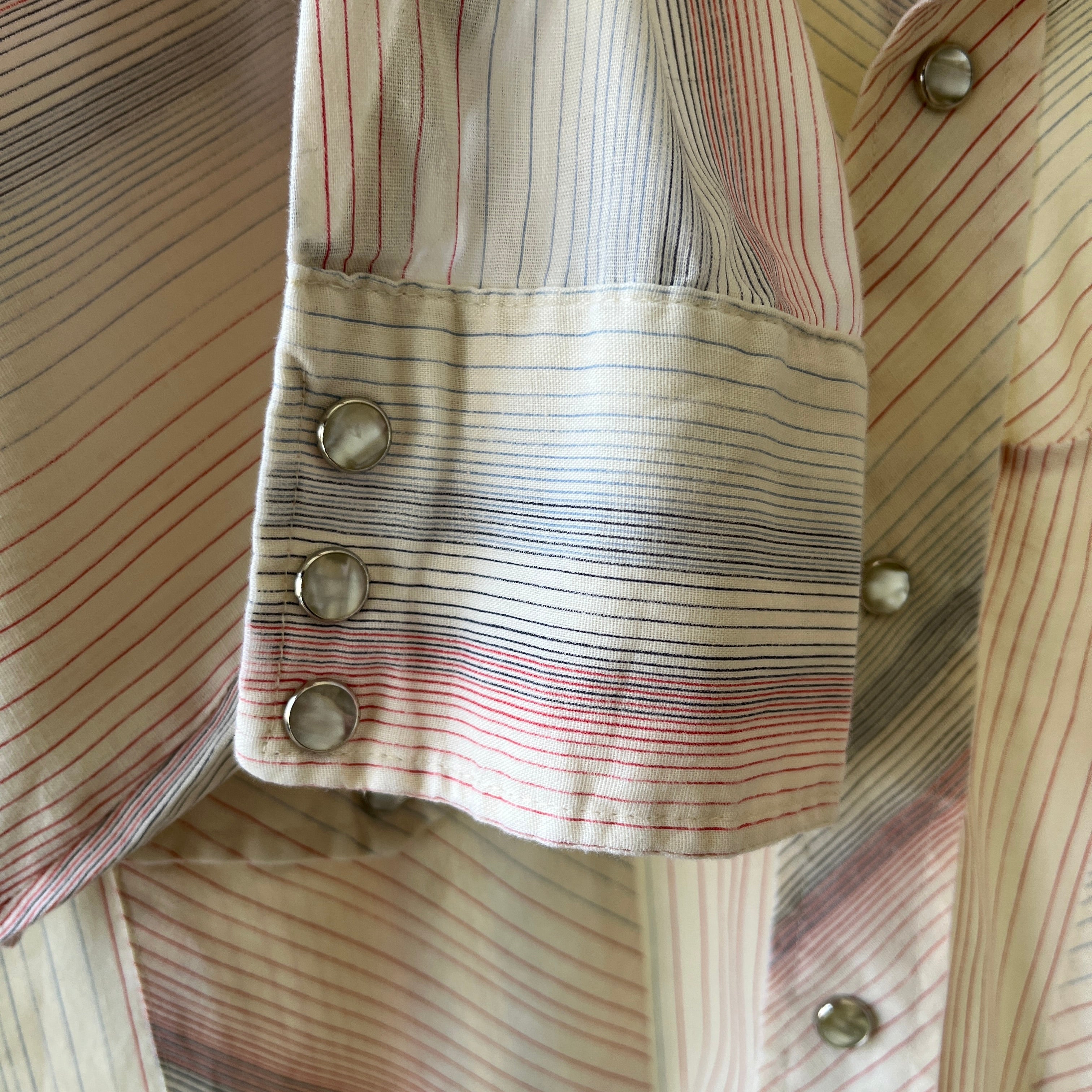 1960s/70s Pearl Snap Western Button Up - !!!! THIS IS A BEAUTY