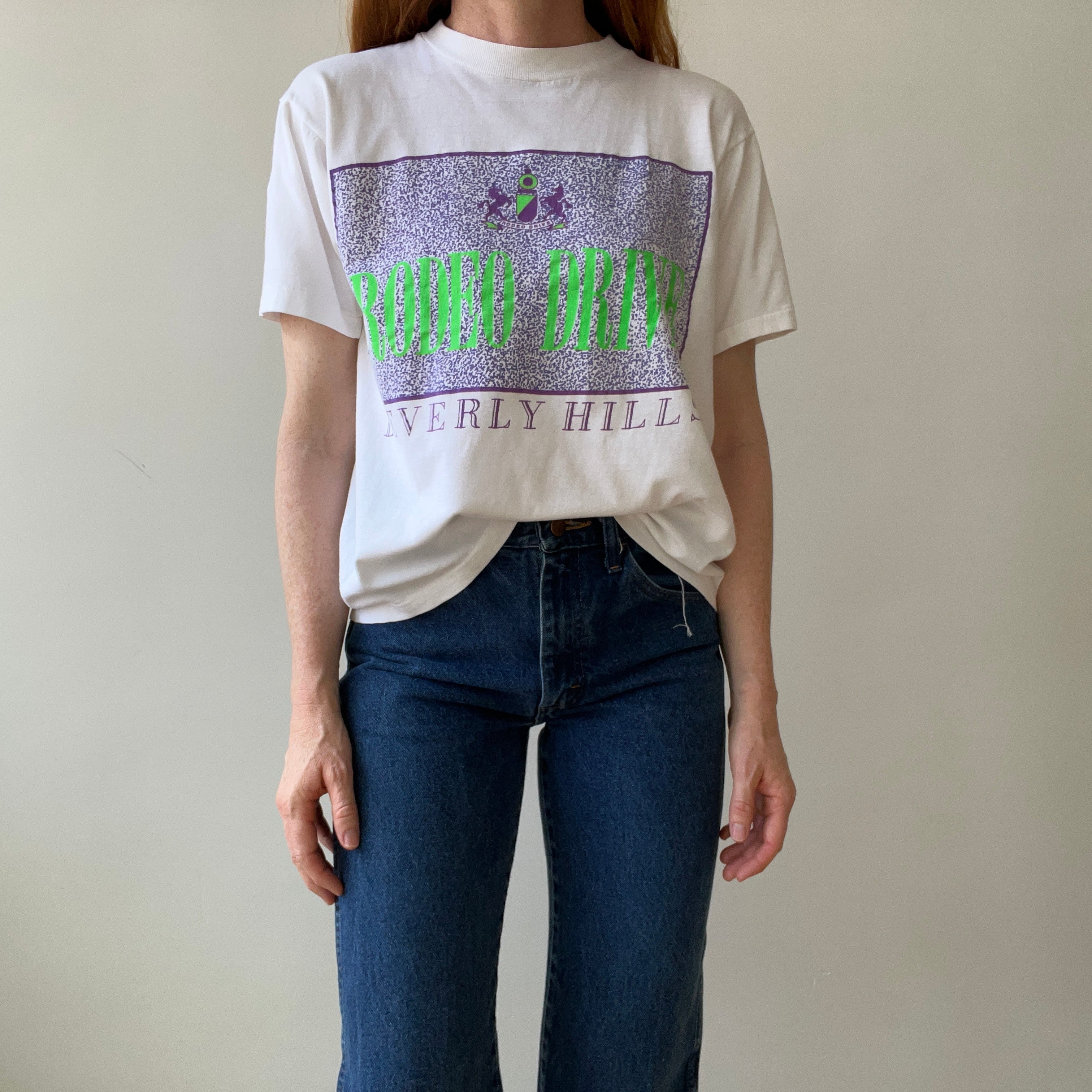 1980s Rodeo Drive Beverly Hills T-Shirt - Personal Collection Piece