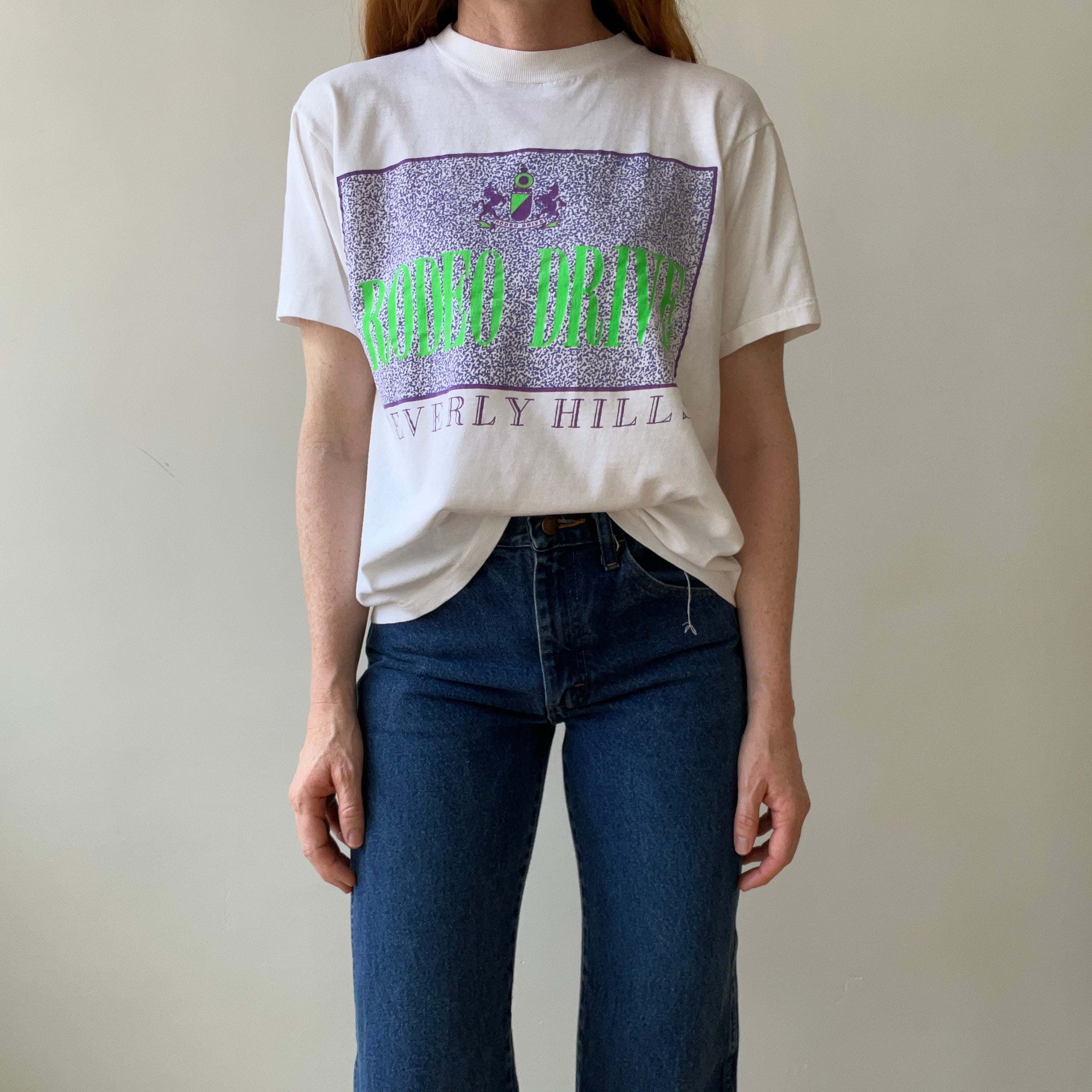 1980s Rodeo Drive Beverly Hills T-Shirt - Personal Collection Piece