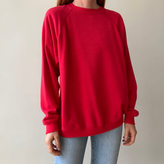 1990's Blank Red Sweatshirt