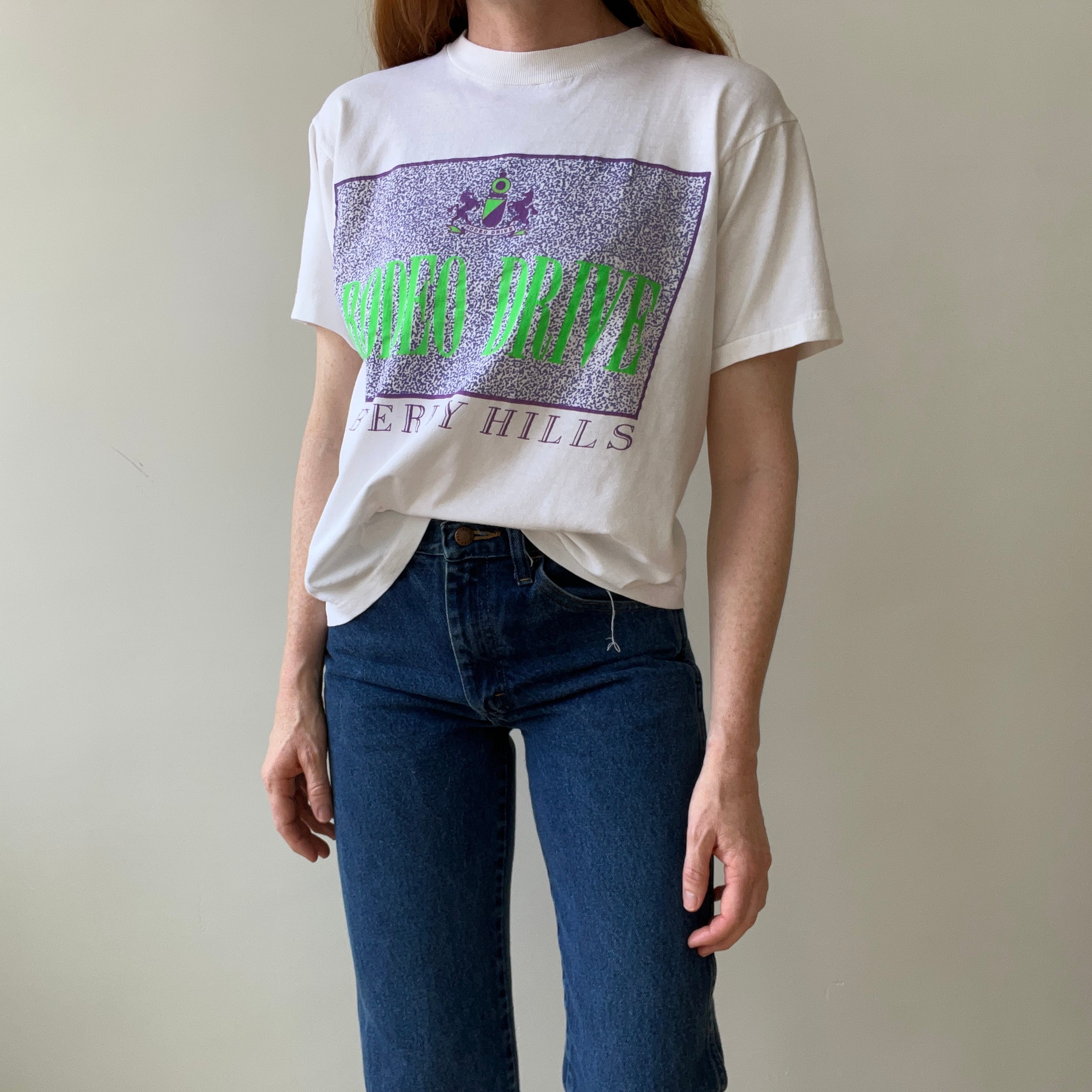 1980s Rodeo Drive Beverly Hills T-Shirt - Personal Collection Piece