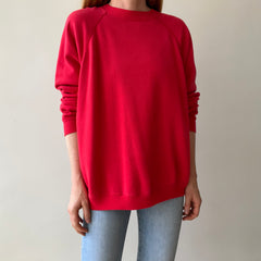 1990's Blank Red Sweatshirt