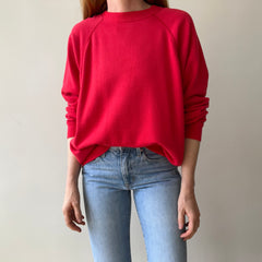 1990's Blank Red Sweatshirt