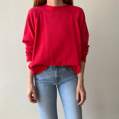 1990's Blank Red Sweatshirt