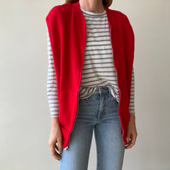 1970's Short Sleeve Zip up Sweatshirt
