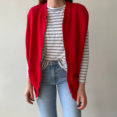 1970's Short Sleeve Zip up Sweatshirt