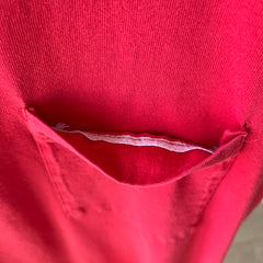1980s Blank Red Pocket T