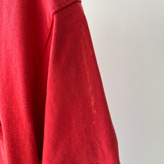 1980s Blank Red Pocket T