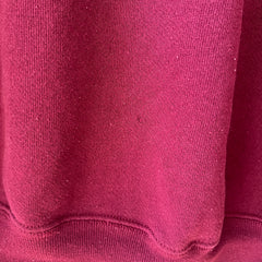 1970s/80s Blank Burgundy Sweatshirt