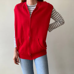 1970's Short Sleeve Zip up Sweatshirt