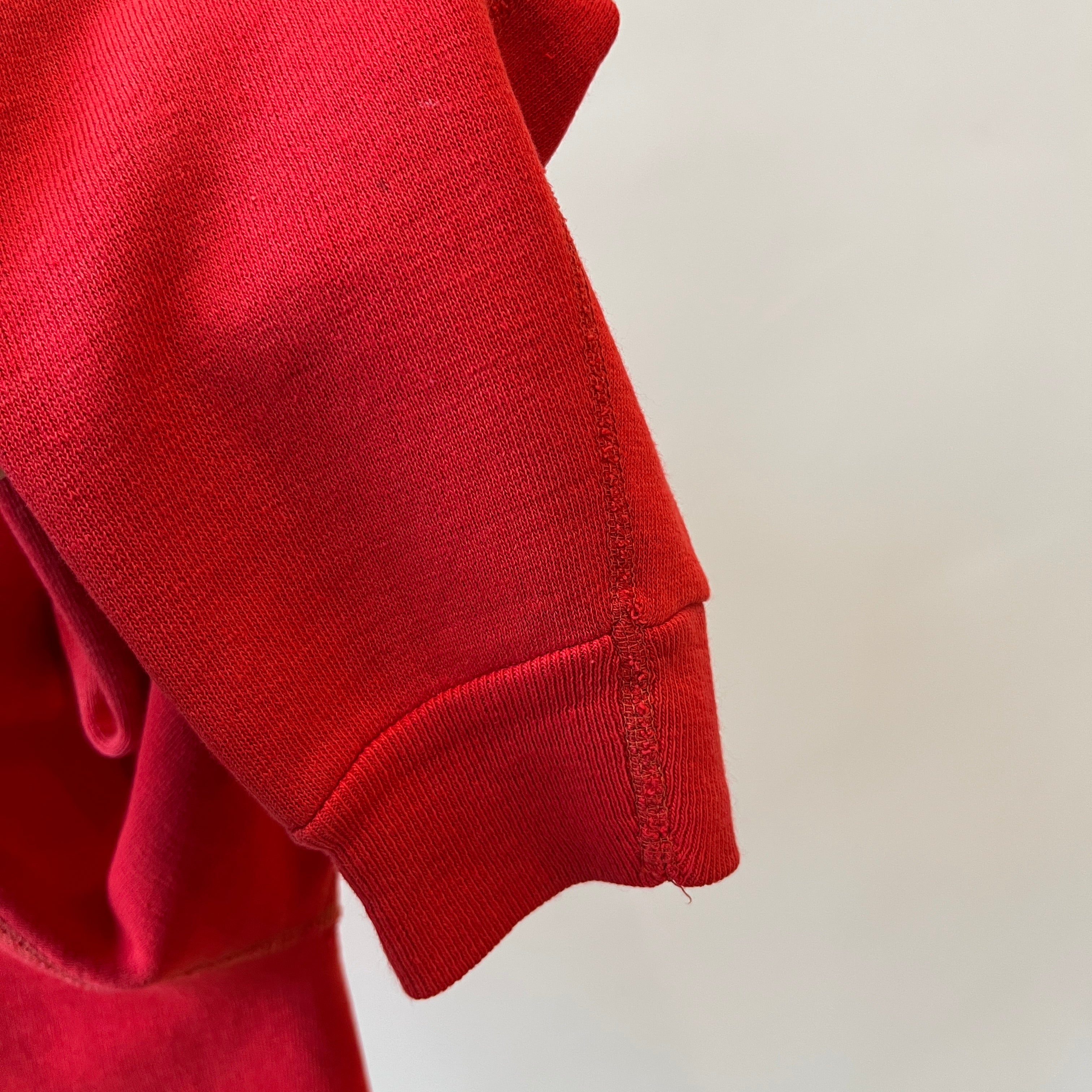 1970/80s Sun Faded, Perfectly Worn and Luxuriously Soft Georgie Hoodie - Go DAWGS