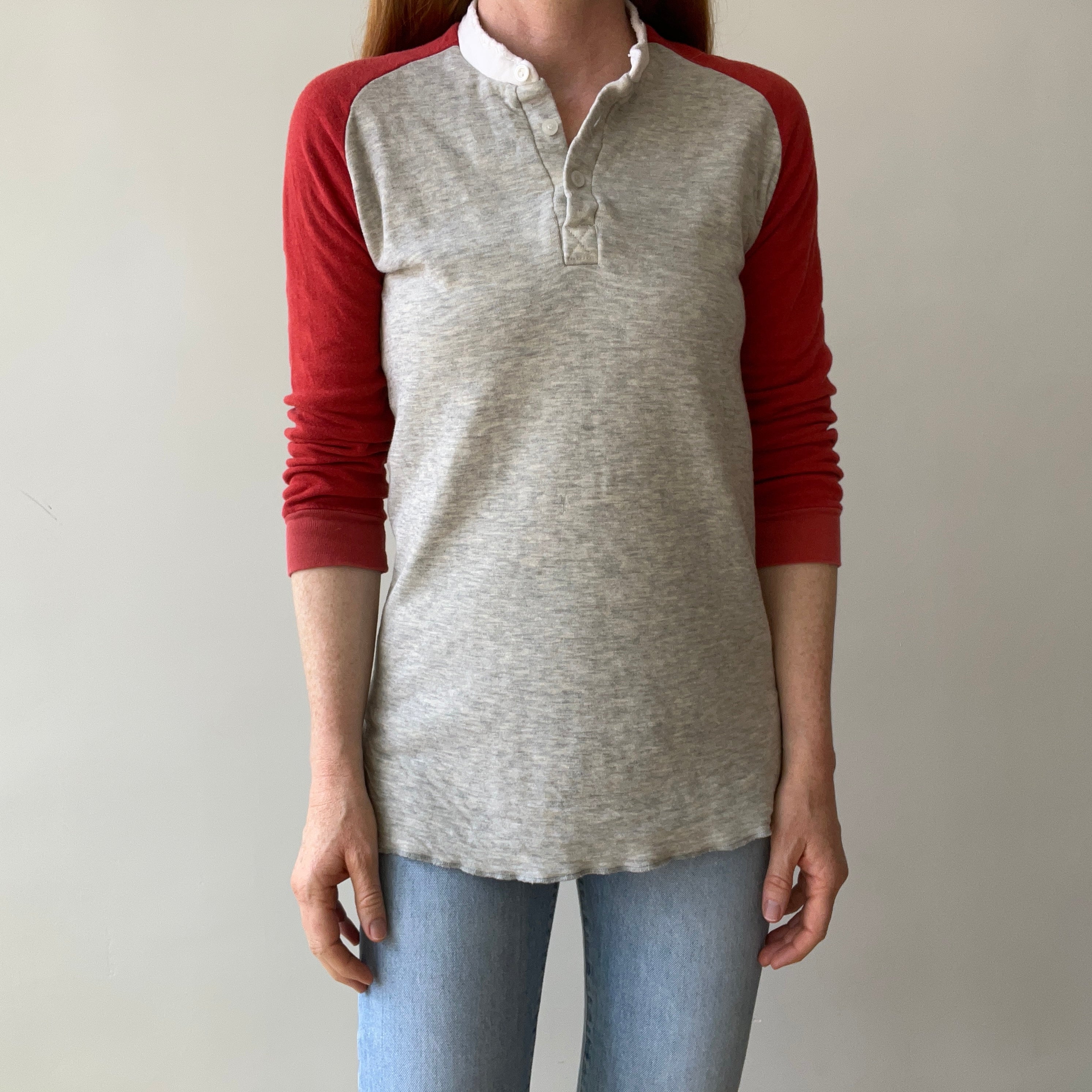 1950's/60's Two-Tone Henley Shirt