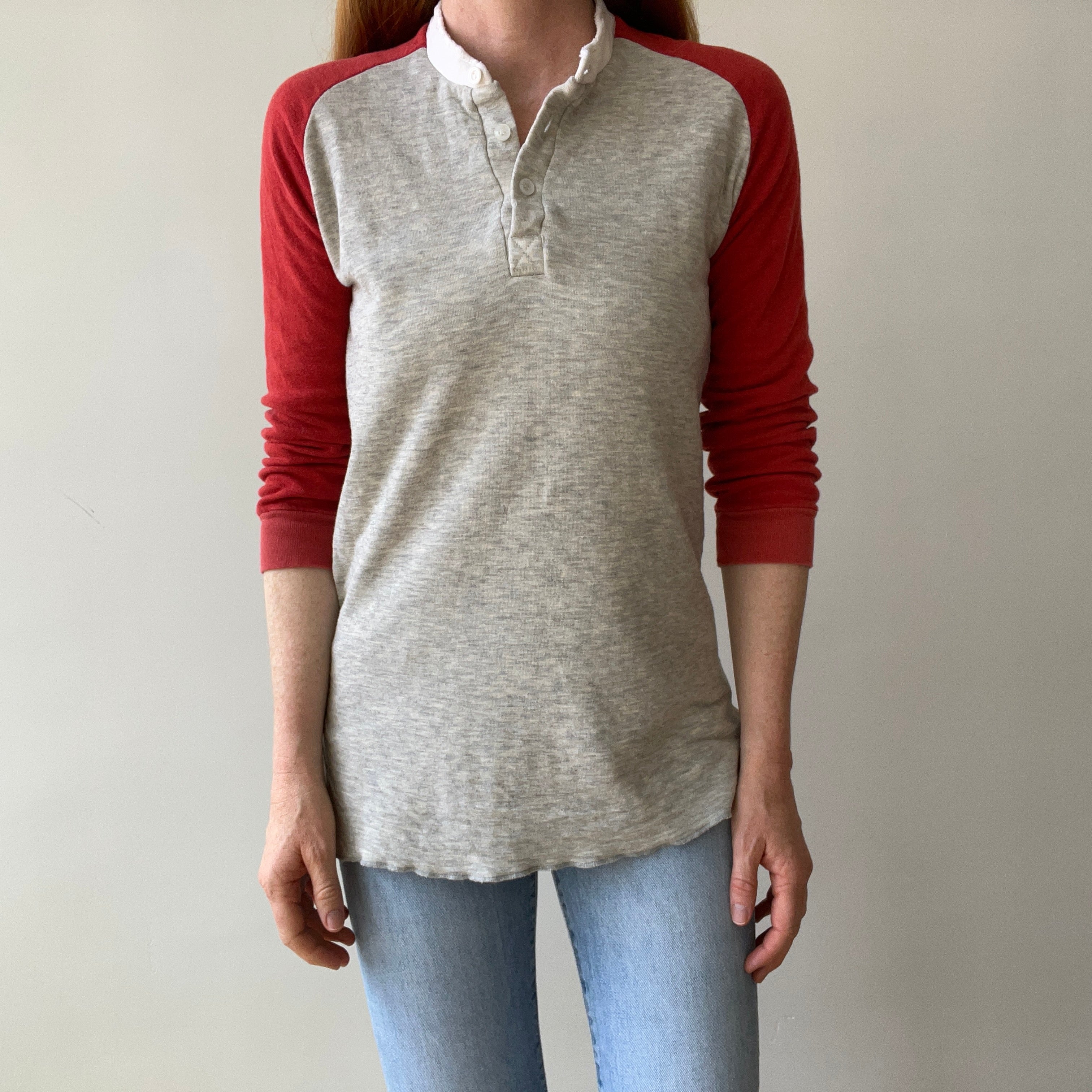 1950's/60's Two-Tone Henley Shirt