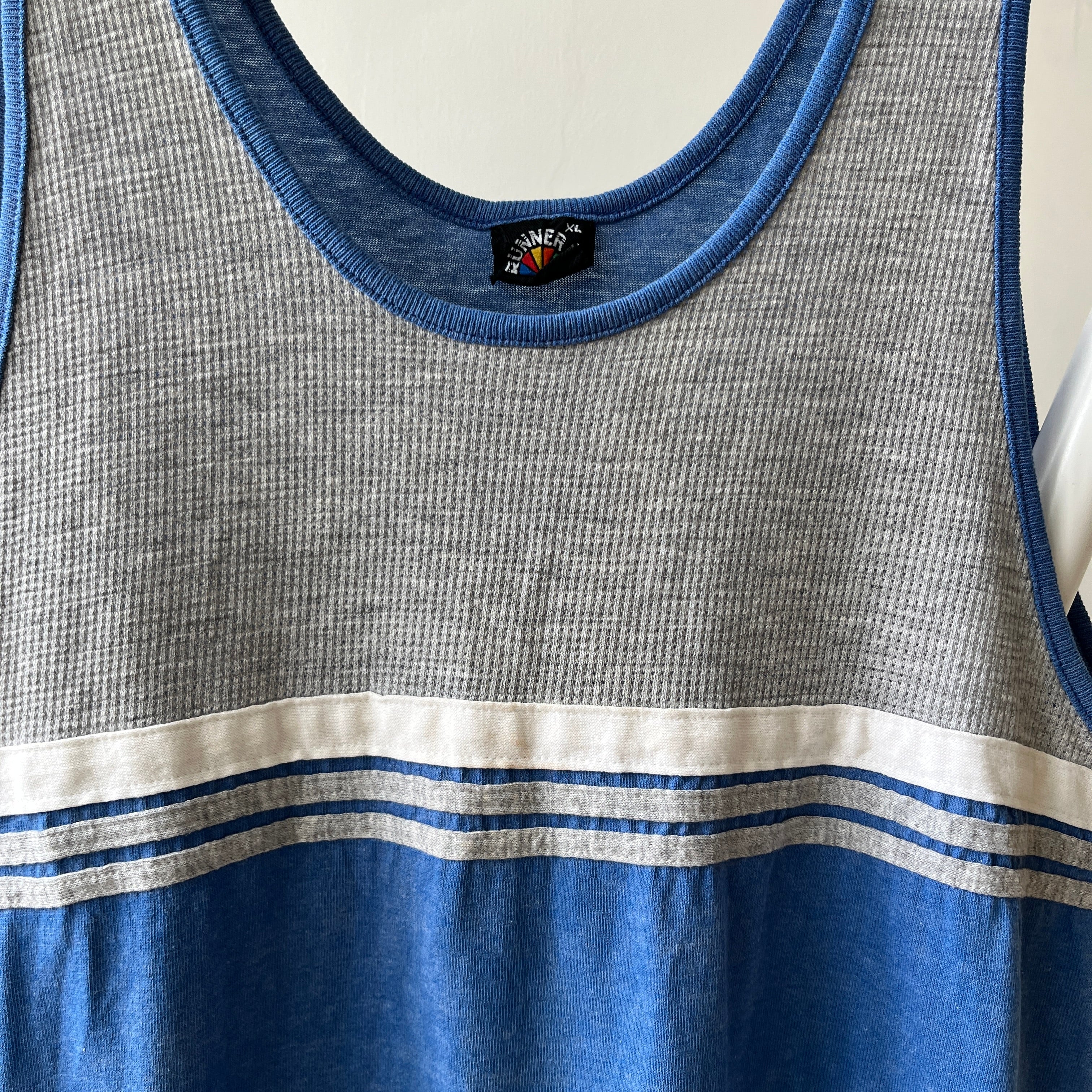 1980s Two-Tone Tank Top - Rad!