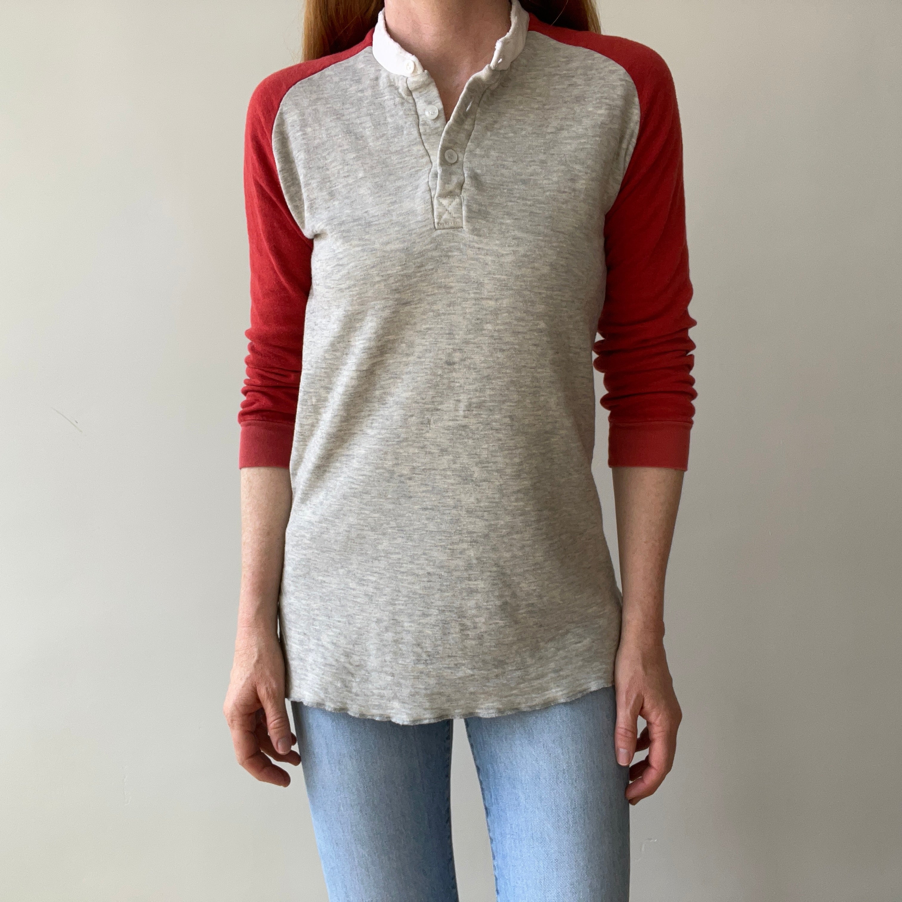 1950's/60's Two-Tone Henley Shirt