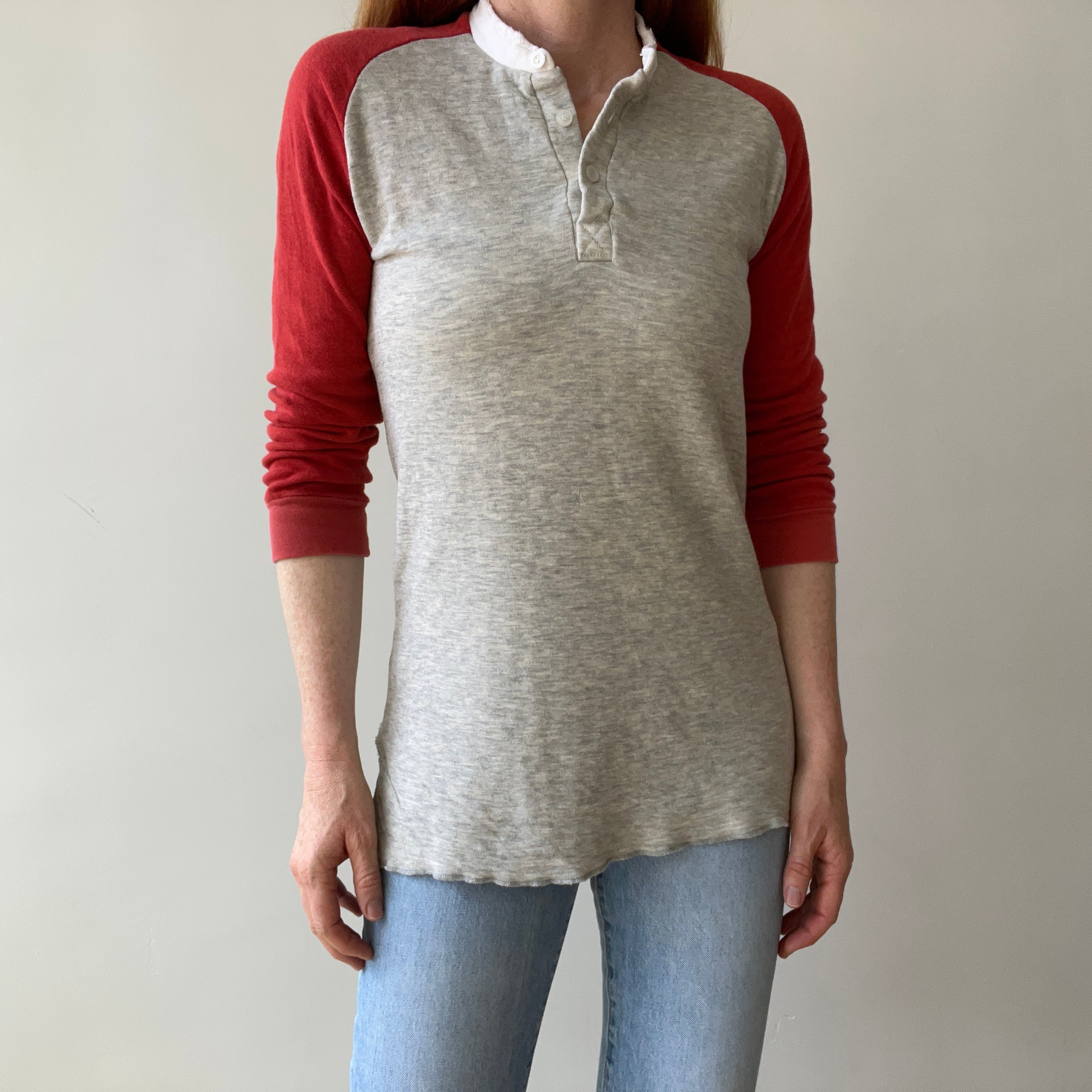 1950's/60's Two-Tone Henley Shirt