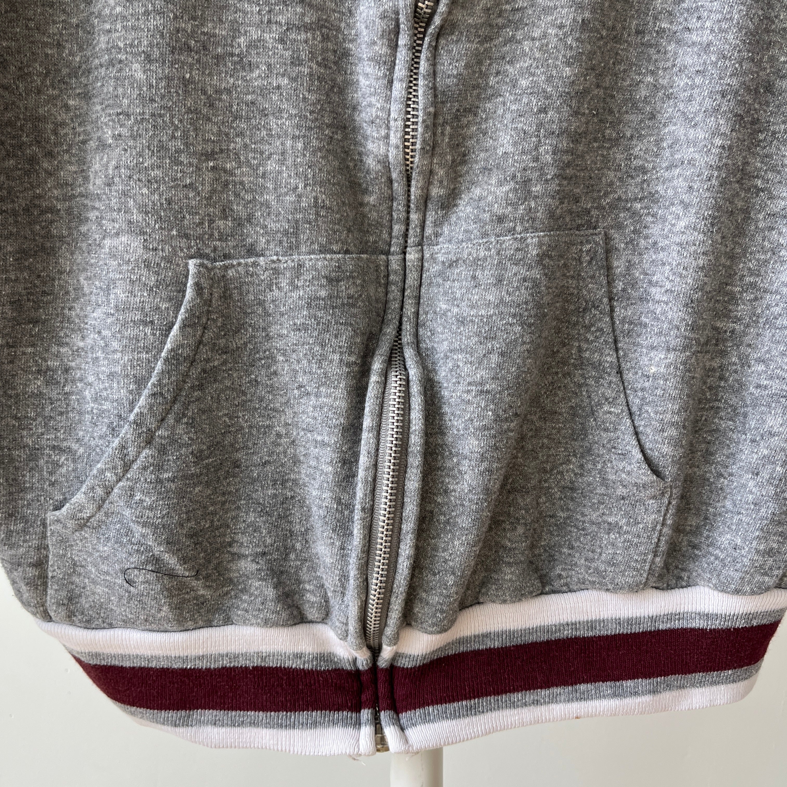 1970s Track Jacket Style Sweatshirt