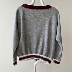 1970s Track Jacket Style Sweatshirt