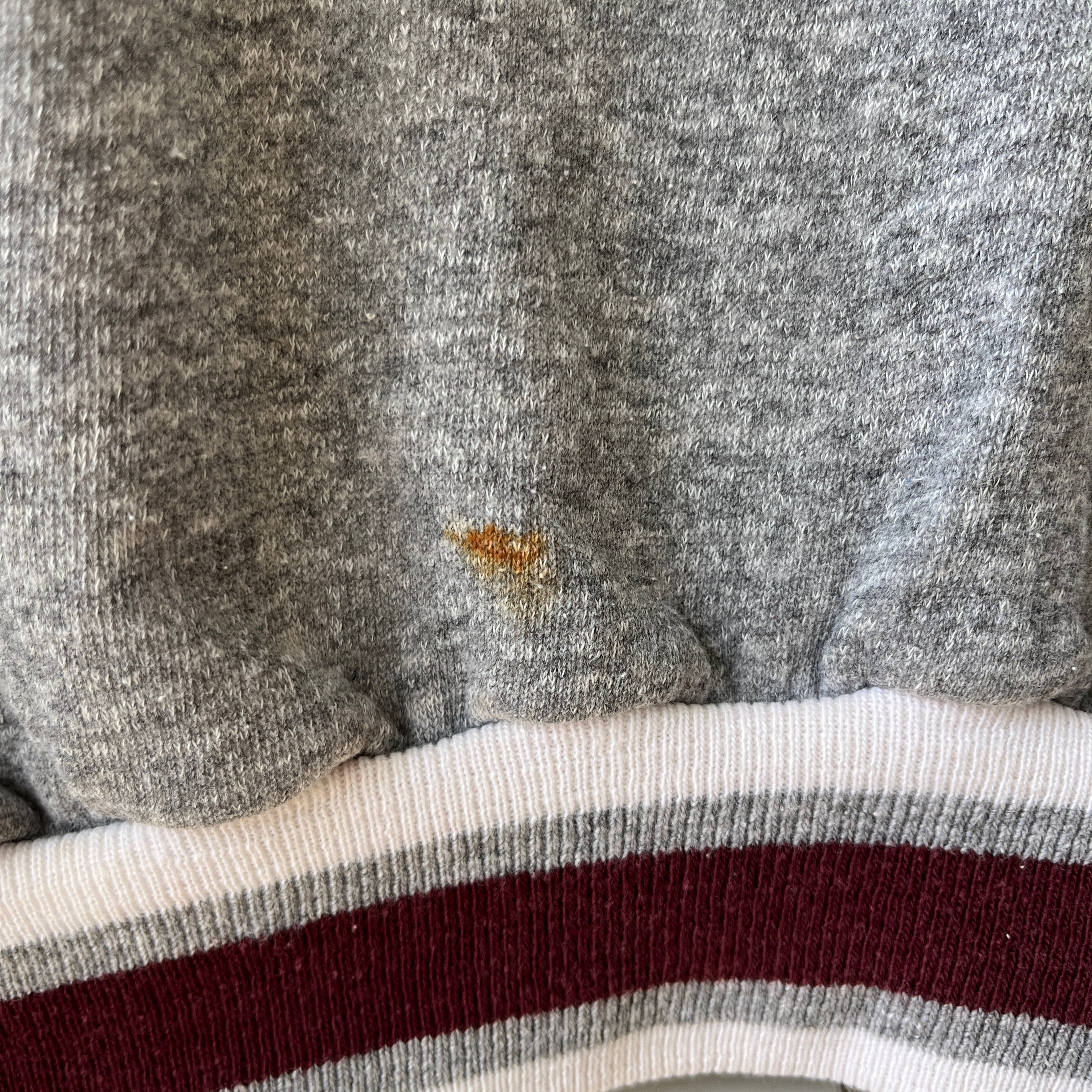 1970s Track Jacket Style Sweatshirt