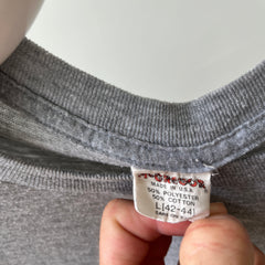 1980s Blank Grey Muscle Tank