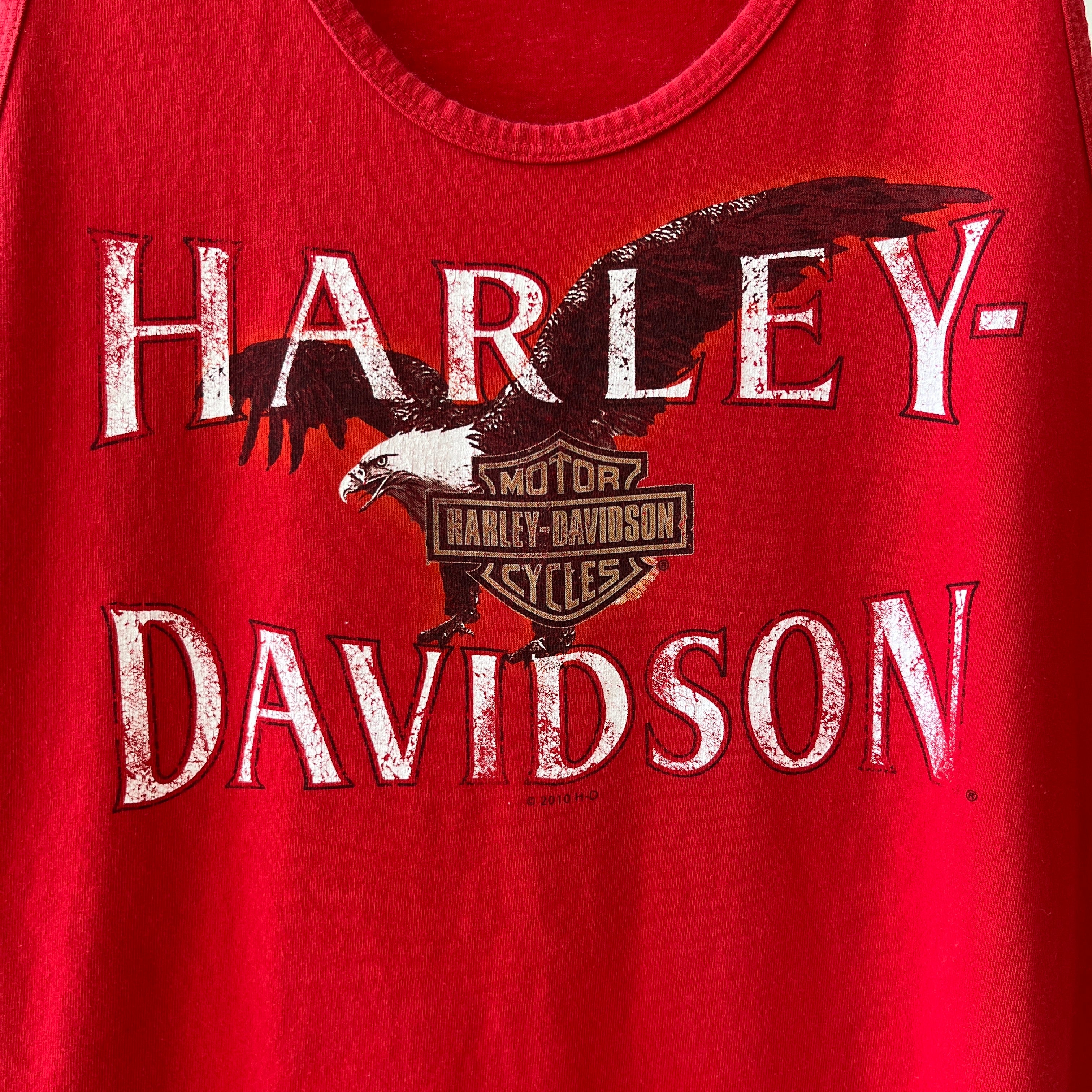 2010 Harley Davidson Cocoa Beach Tank Top - Not Vintage But...Almost