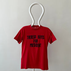 1970s Theresa Hayes For President T-Shirt