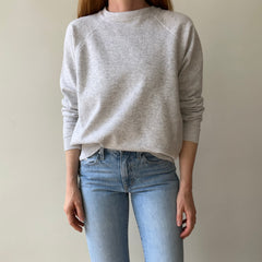 1980's Heather Grey Sweatshirt