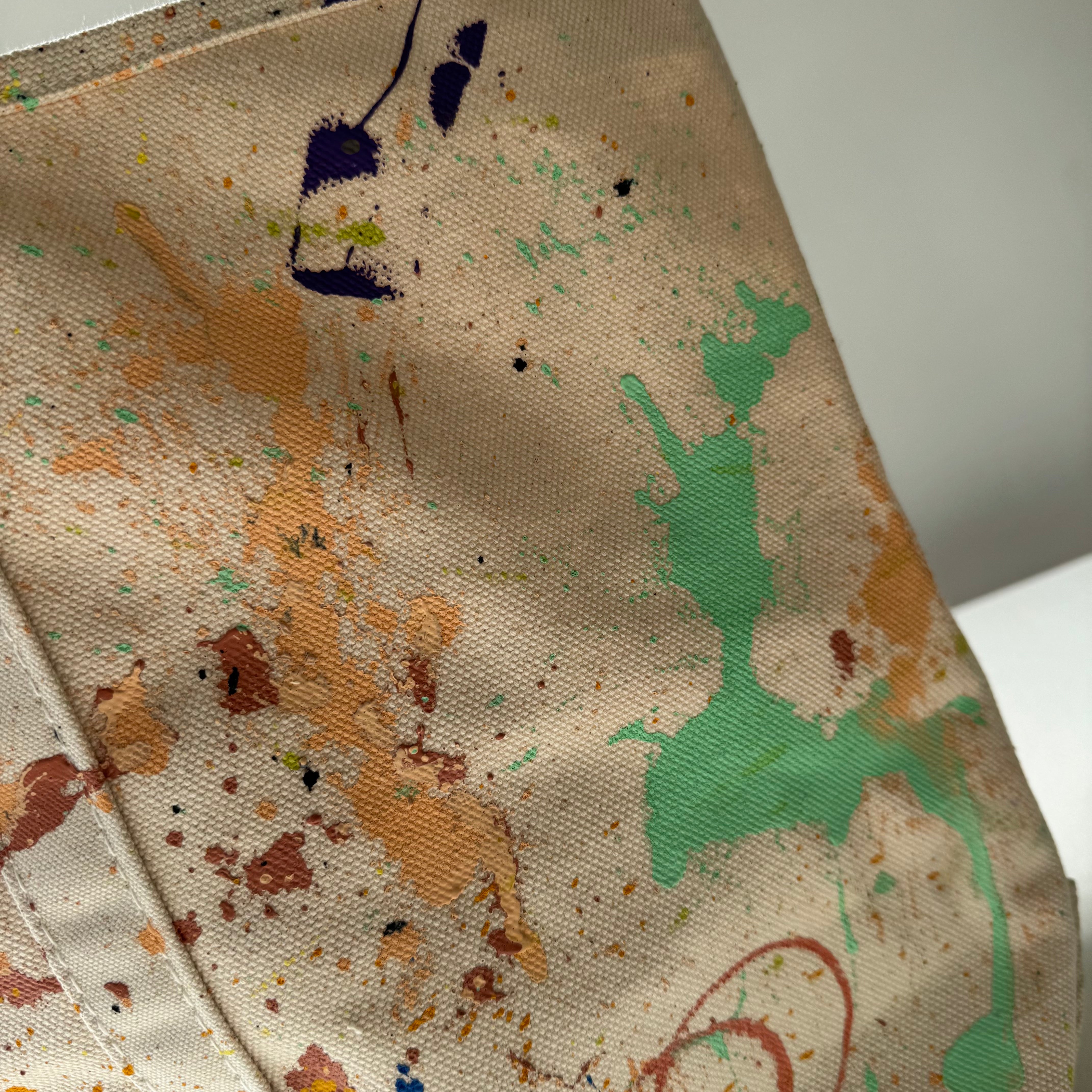 Splatter Paint Tote #4