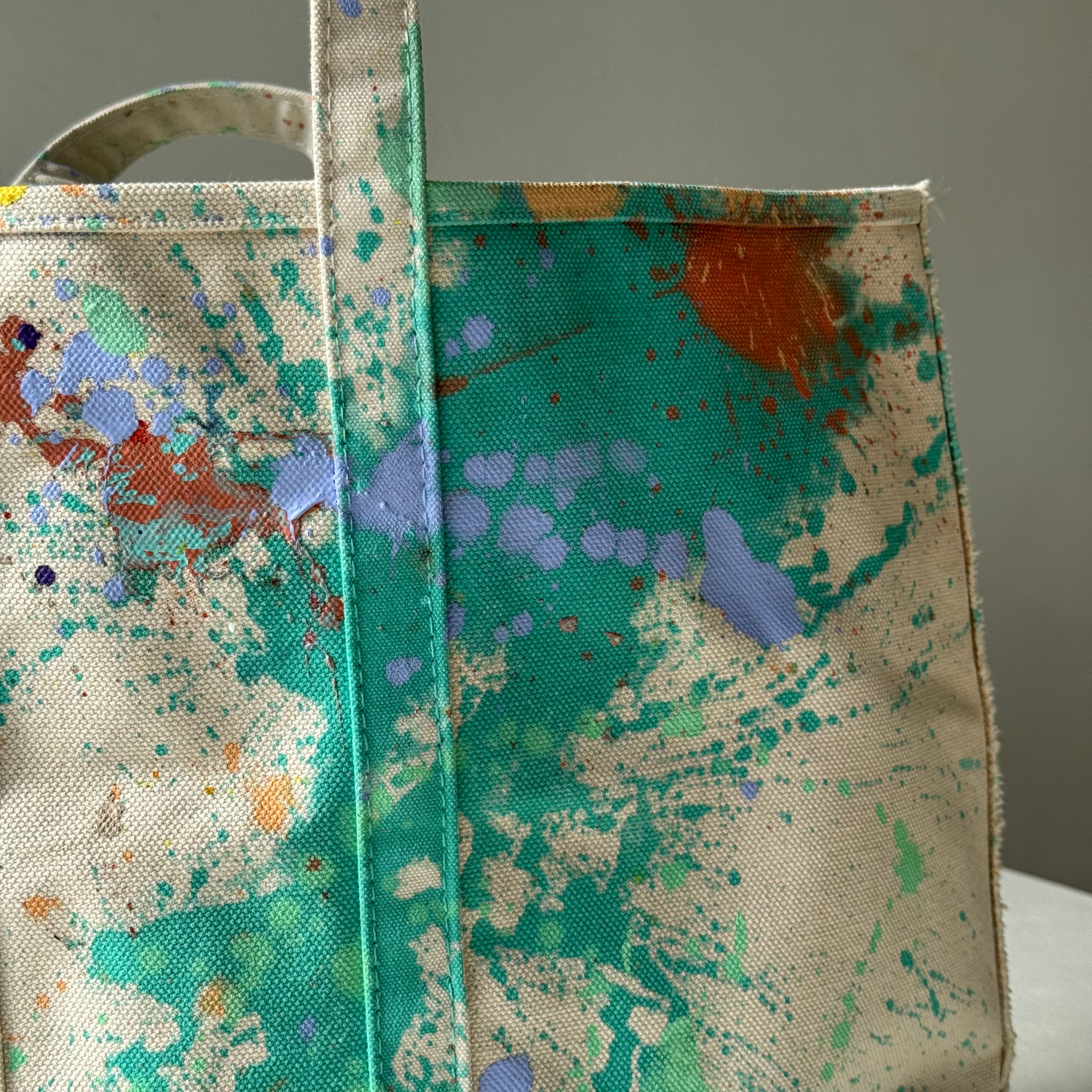 Splatter Paint Tote #3