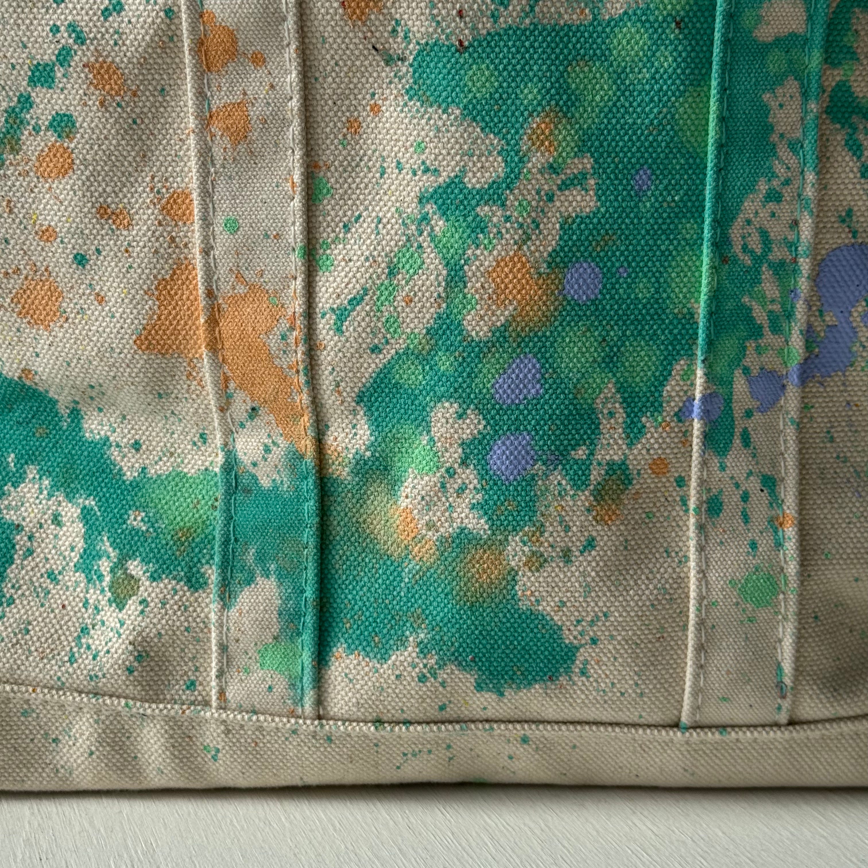 Splatter Paint Tote #3