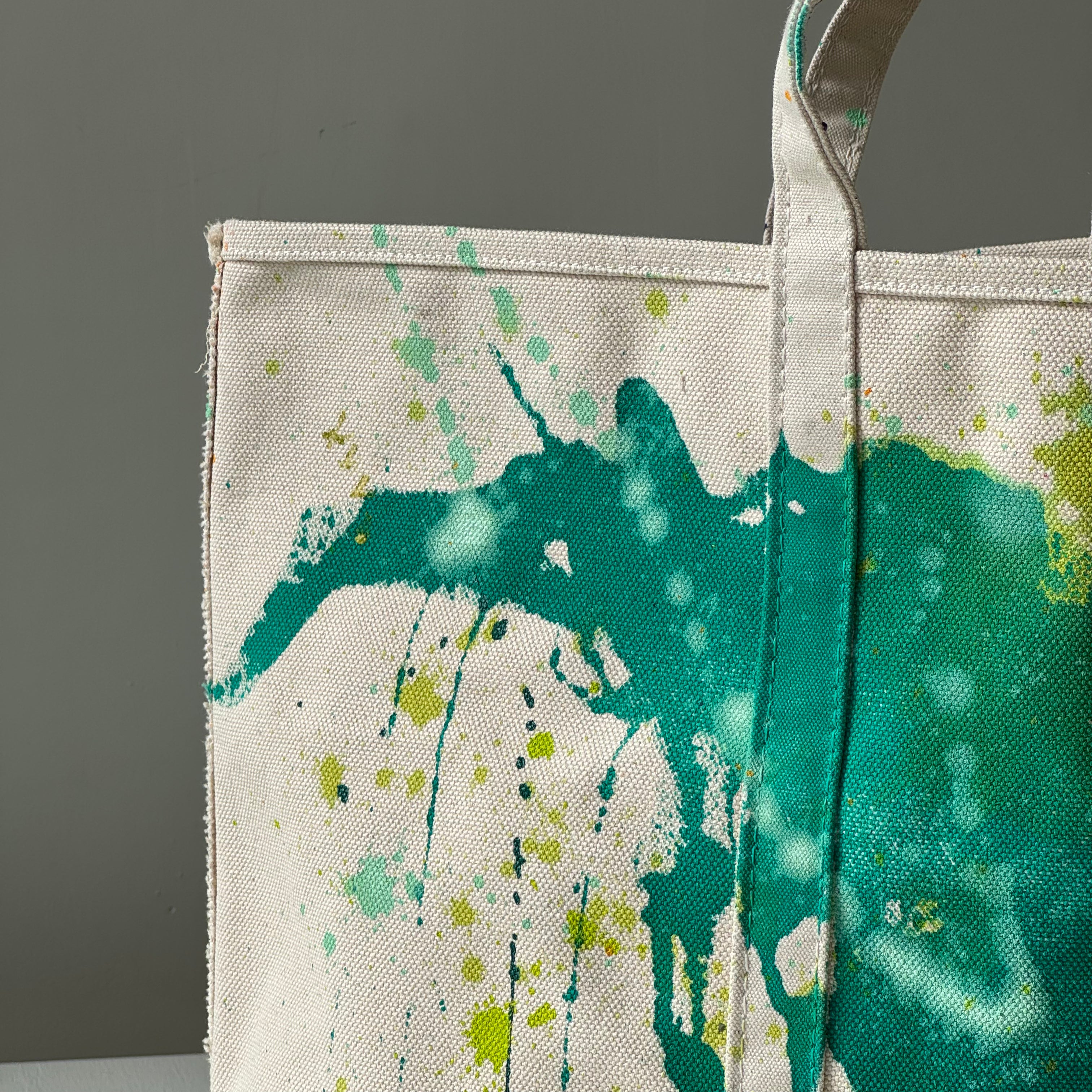 Splatter Paint Tote #1