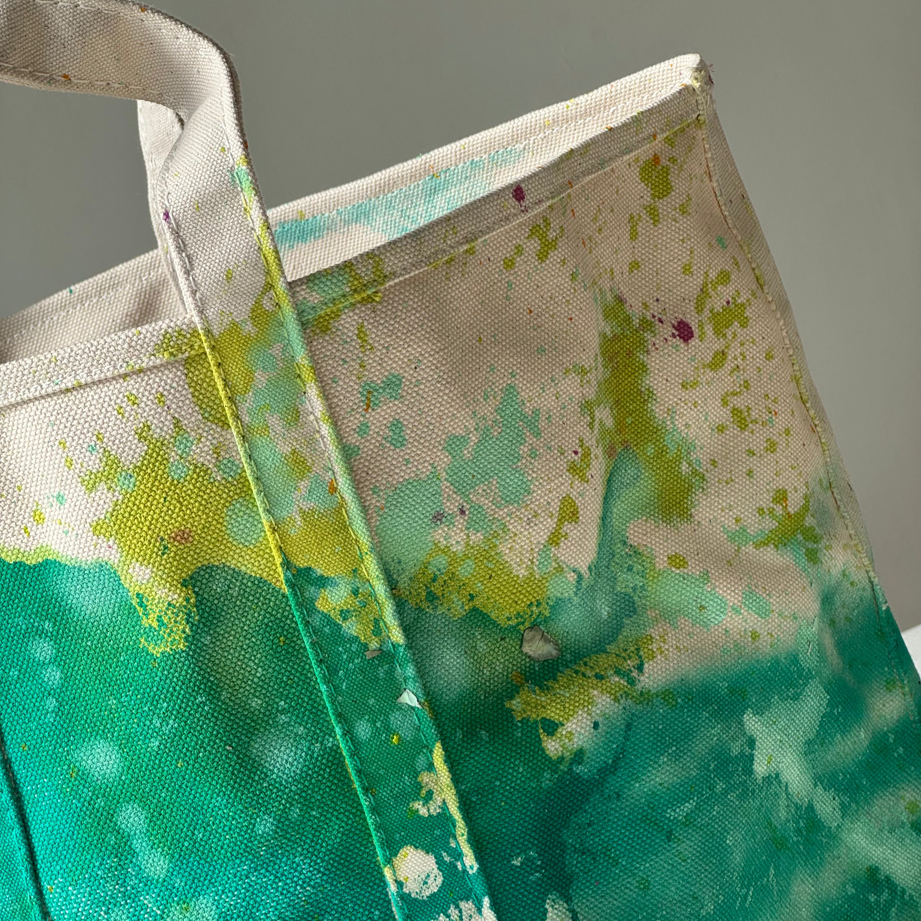 Splatter Paint Tote #1