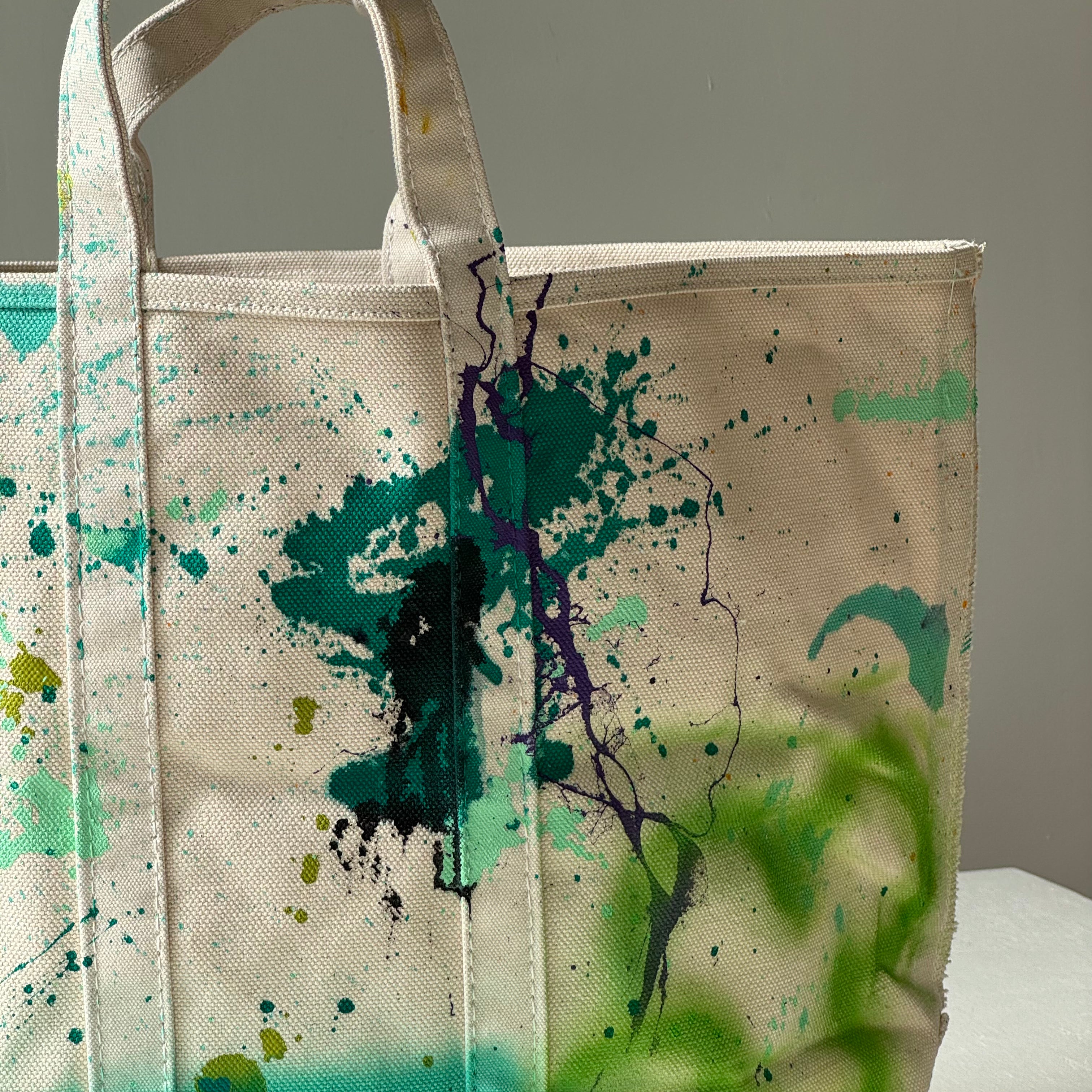 Splatter Paint Tote #1