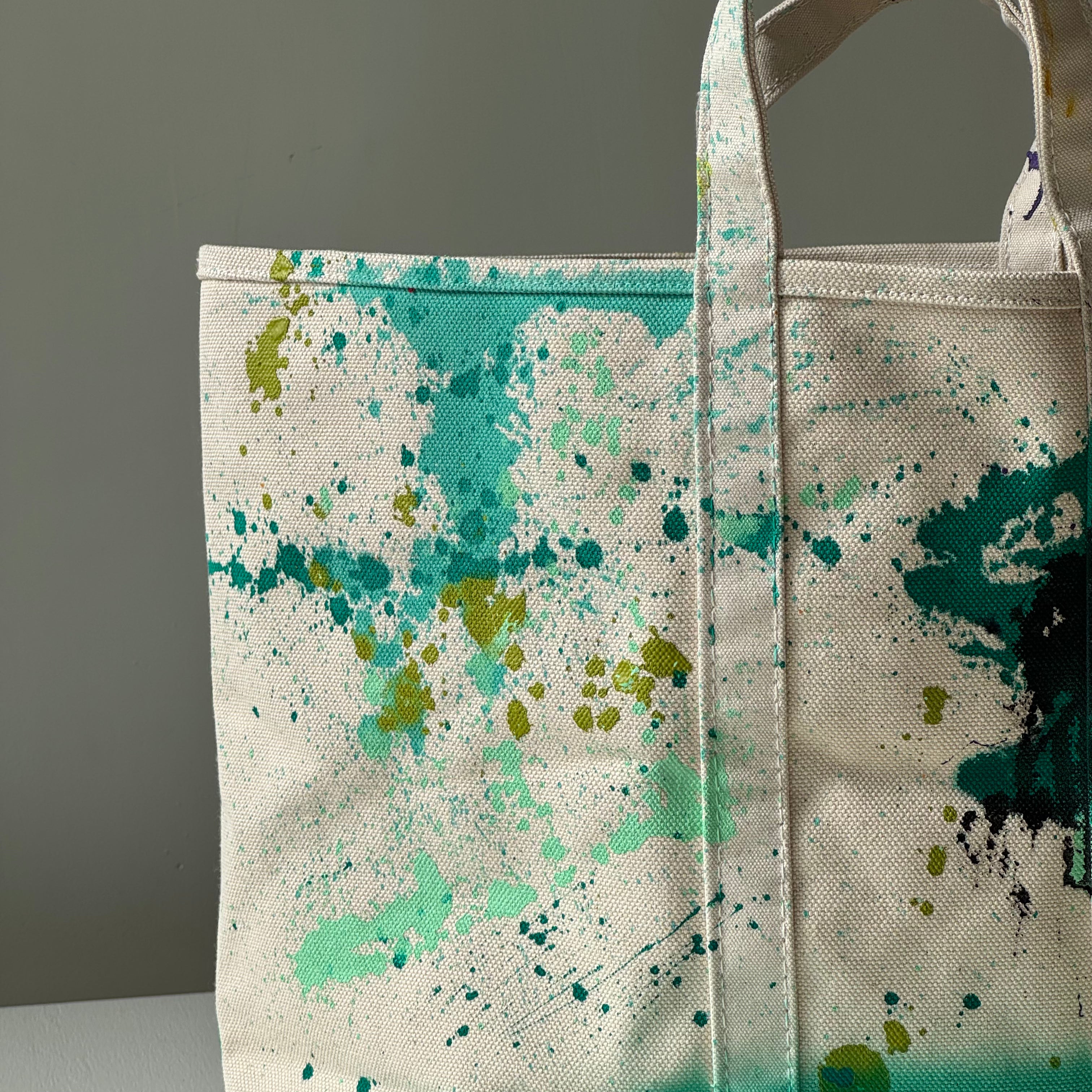 Splatter Paint Tote #1