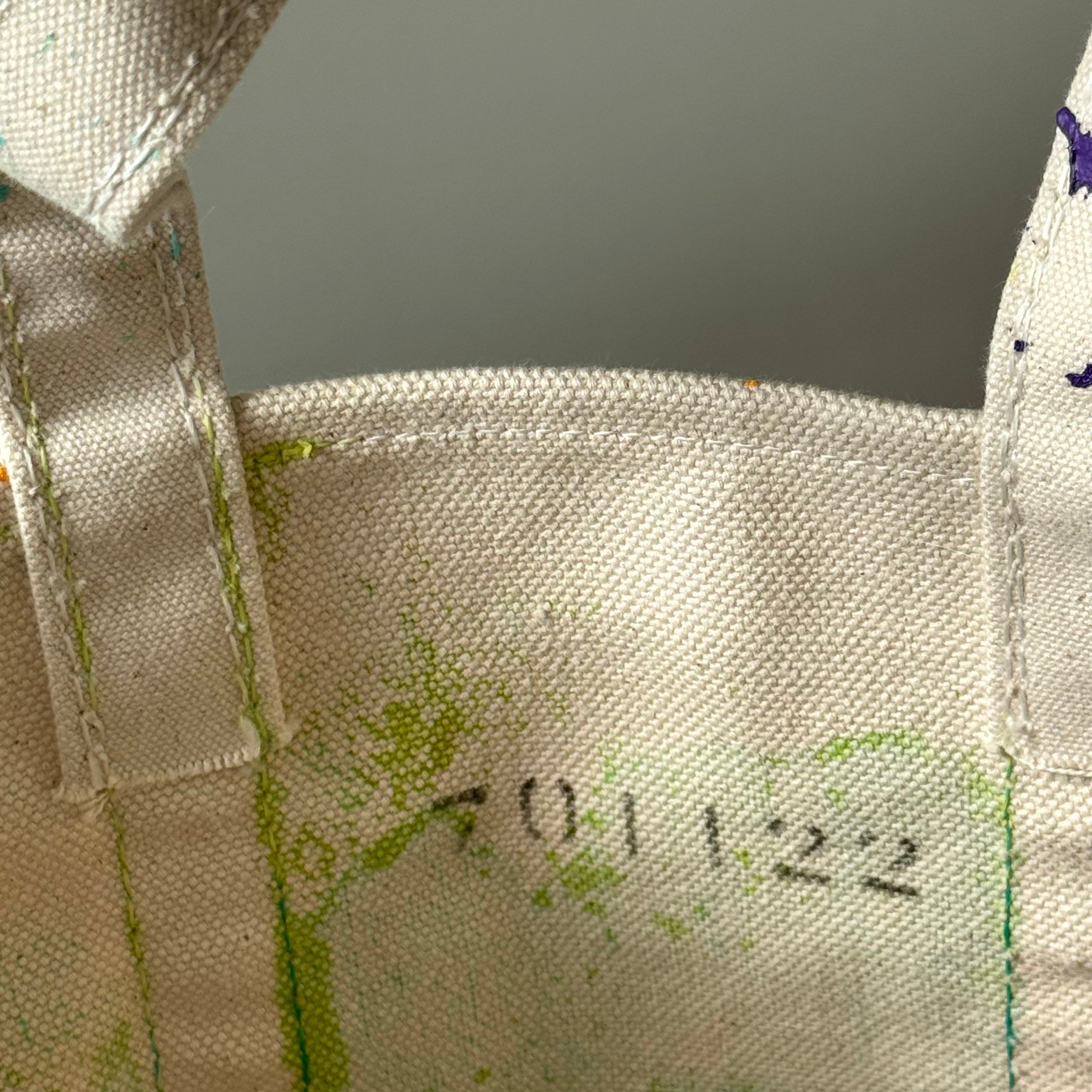 Splatter Paint Tote #1