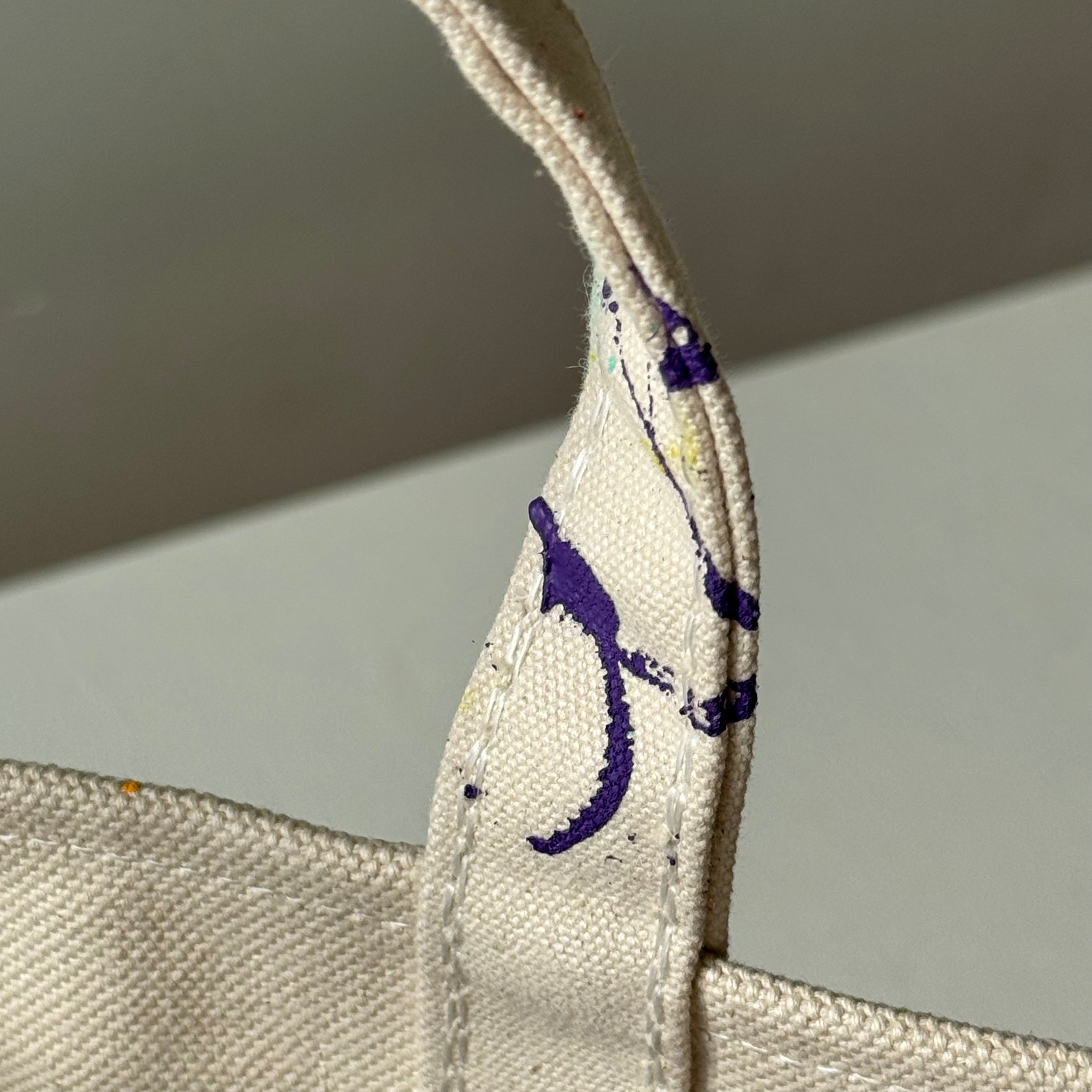 Splatter Paint Tote #1