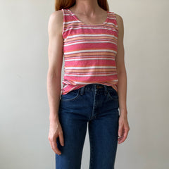 1980s Striped Tank-Top = !!!!
