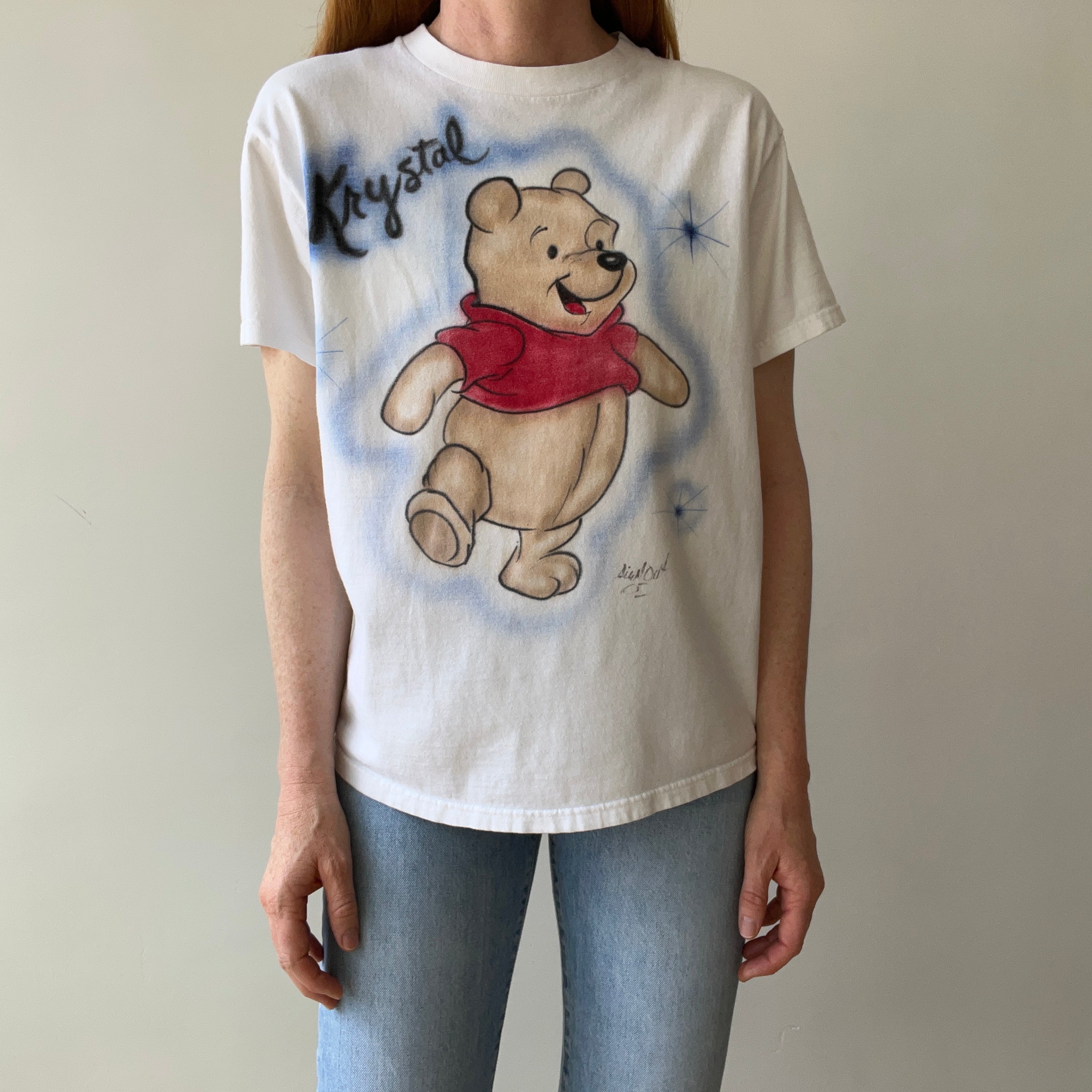 1990's Winnie The Pooh Airbrush T-Shirt