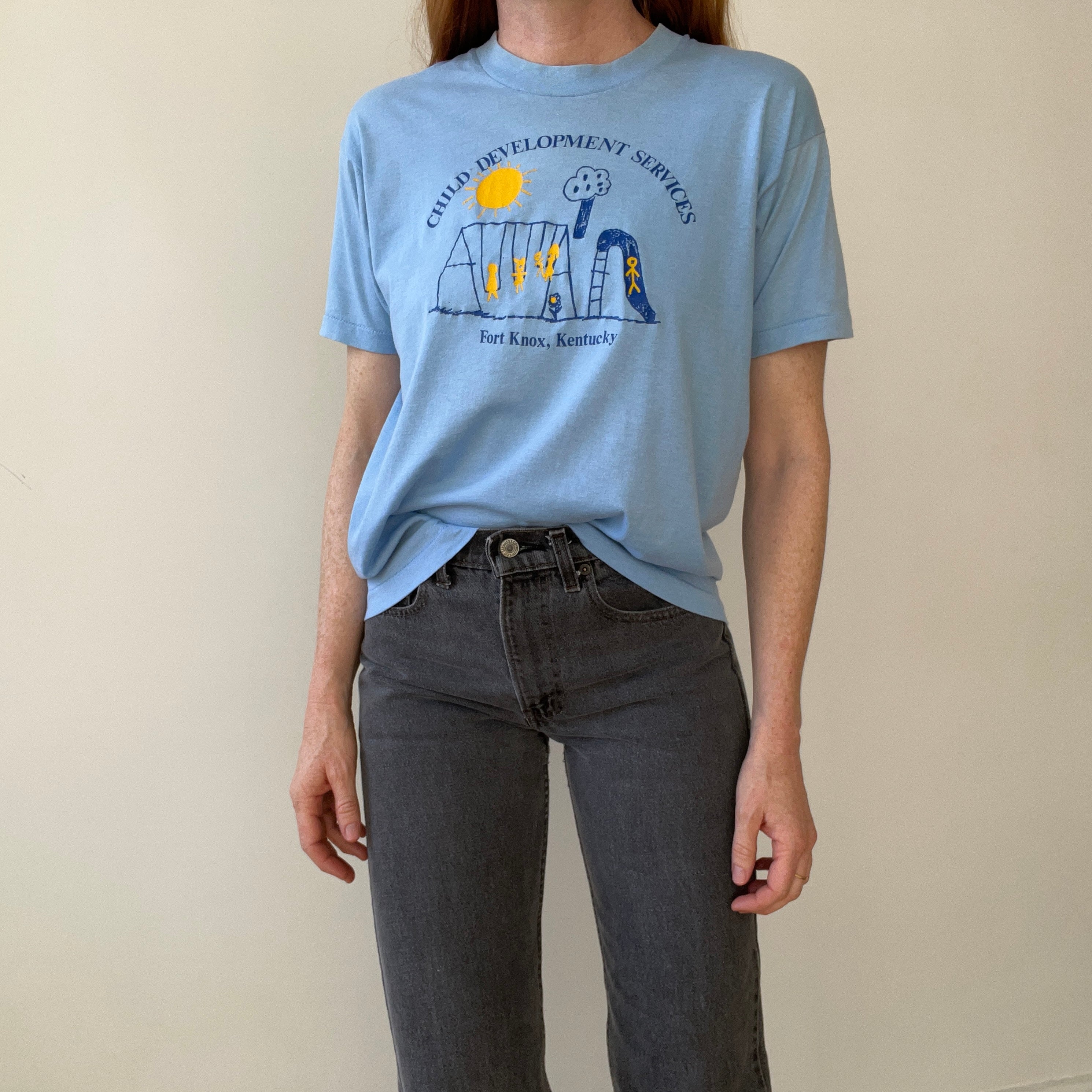 1980s Child Development Services T Shirt